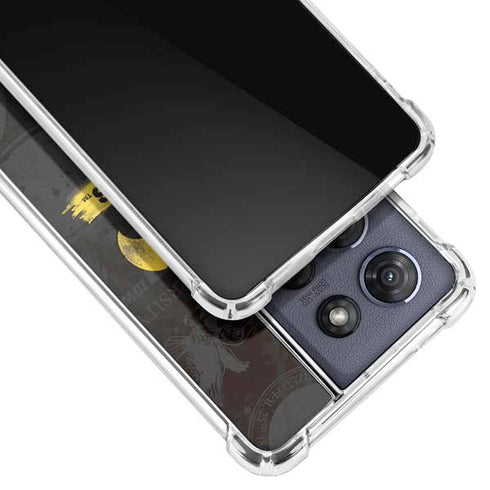 University of Iowa Hawkeyes Distressed Logo Moto G Play 5G (2025) Clear Case